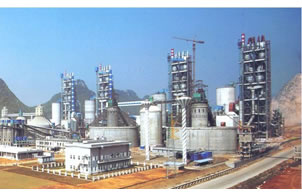 Nuevo proceso en seco de produccion de cemento en cadena