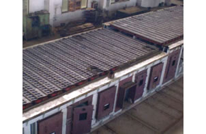 Refrigerador horizontal de rejillas